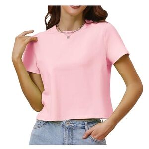 gemgru Women’s Pink Tee T-Shirt